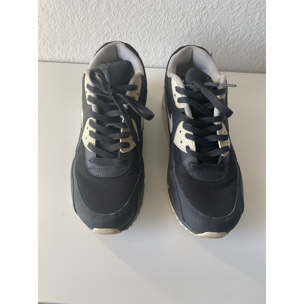 Nike Air Max 90 Miler Essential Black Cream Mens Size 11 Sneakers 537384-089 - Picture 2 of 10